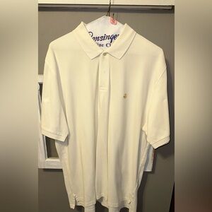 Brooks Brothers XXL cream colored golf shirt.